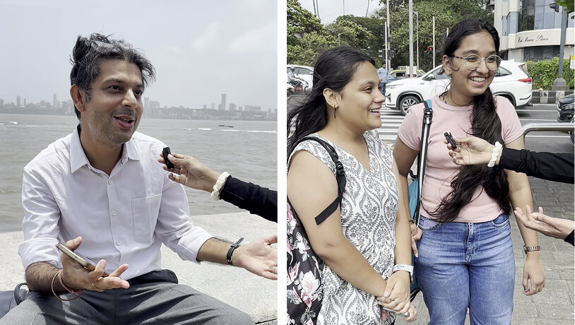 People from different walks of life share their thoughts on paper